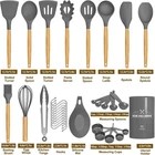 Kitchen Cooking Utensils Set, 33 Pcs E