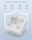 Surge Protector Flat Extension Cord C