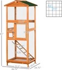 65in Wooden Bird Cage Outdoor C