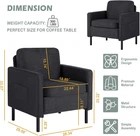 Accent Chair Set of 2 with Arms B