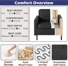 Accent Chair Set of 2 with Arms E