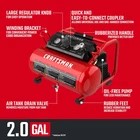 Air Compressor, 2 Gallon Portable B