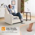 Beige Accent Chairs Set of 2 C