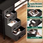 Black 47in Computer Gaming Desk D