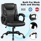 Black Executive Desk Chair E