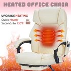 Cream Massage Office Chair G