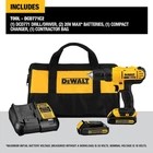 DEWALT 20V Max Cordless Drill Driver Kit w 2 Batteries B