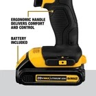 DEWALT 20V Max Cordless Drill Driver Kit w 2 Batteries D