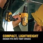 DEWALT 20V Max Cordless Drill Driver Kit w 2 Batteries E