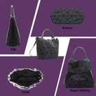 Geometric Luminous Crossbody Bag D