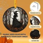 Mystic Witch Halloween Glass B