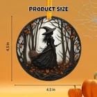Mystic Witch Halloween Glass C