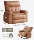 Oversized Recliner Chair, 22 B