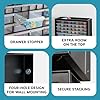 Screw Tool Organizer Small Parts Cabinet Chest, 44-Drawer B