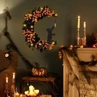 Spooky Halloween Wreath C