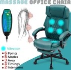 Teal Blue Big-Tall Massage Office C