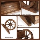 Wooden Wagon Planter Box B
