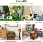 Wooden Wagon Planter Box E