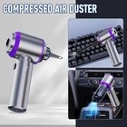 4-in-1 Car Vacuum, Compressed Air C