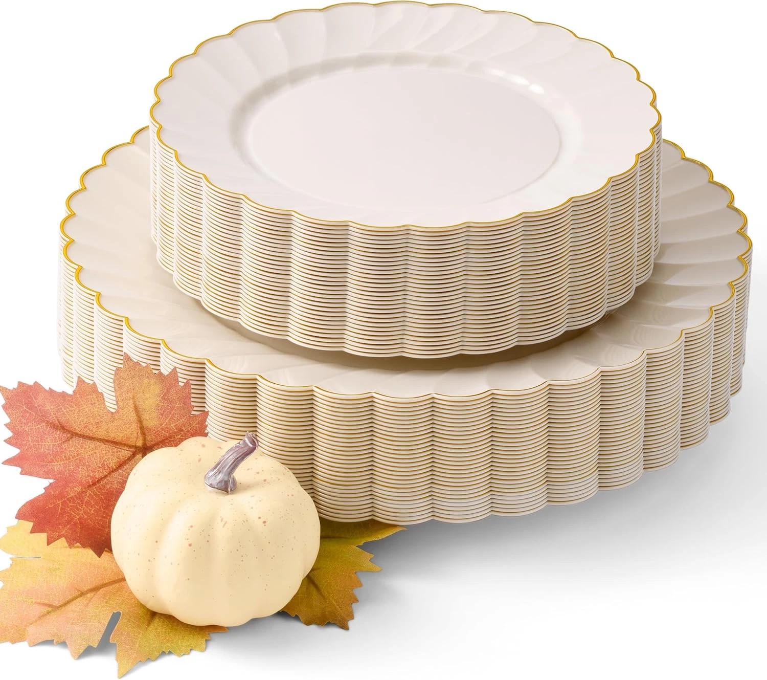 Thanksgiving Plates Disposable A
