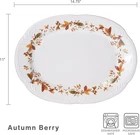Autumn Berry Oval Platter B