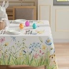 Butterfly Watercolor Easter Tablecloth Rectangle 60x104 B