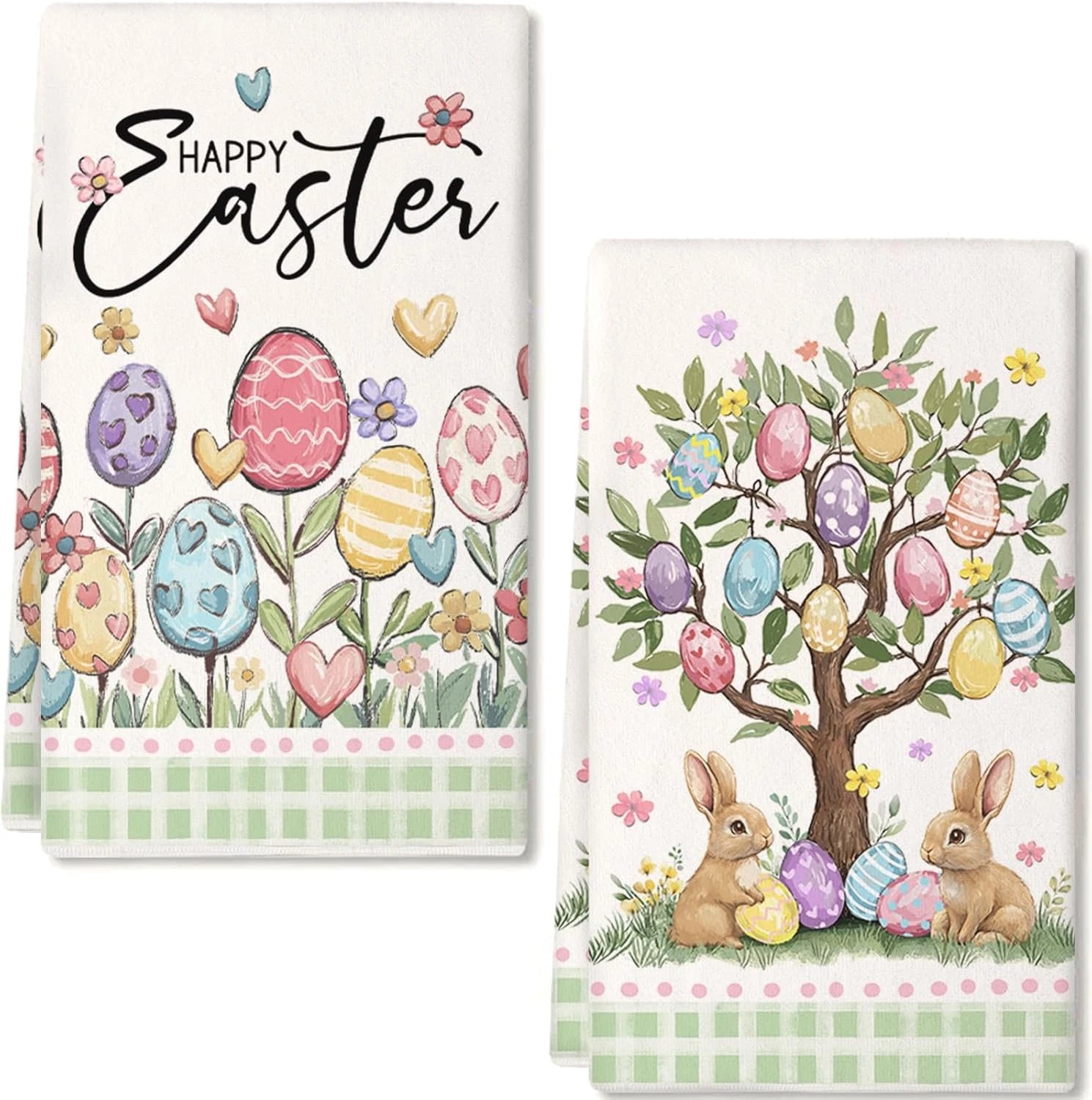 Easter Kitchen Towels Set A