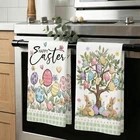 Easter Kitchen Towels Set D